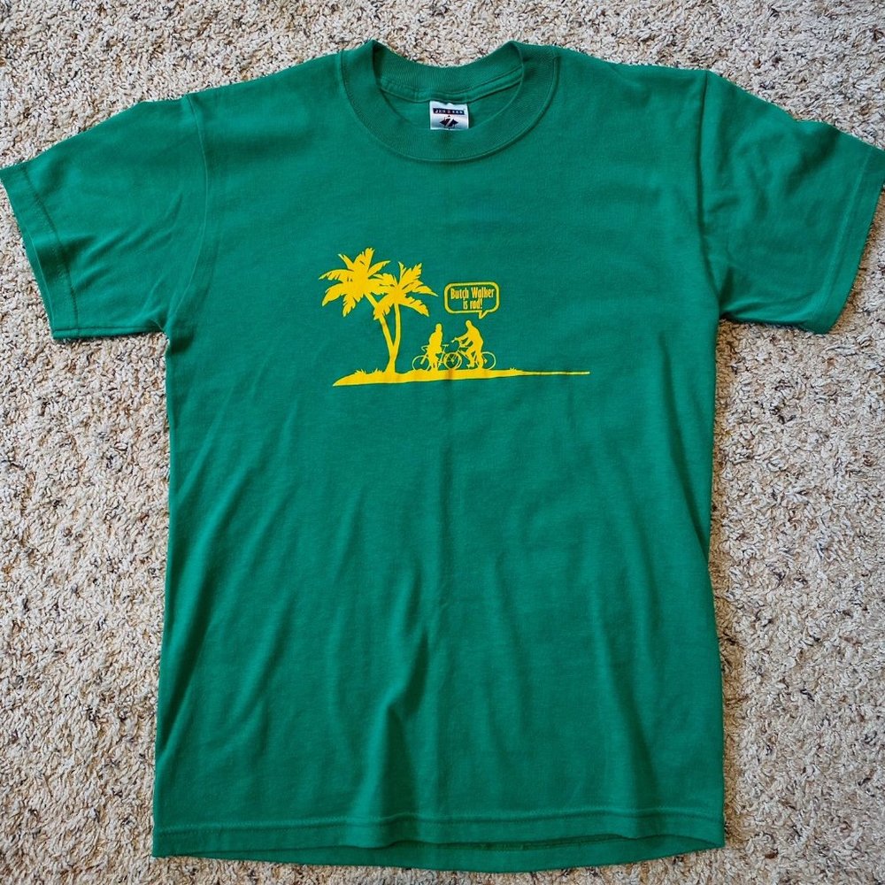 Butch Walker Is Rad! T-shirt Green and Lime, Size Small